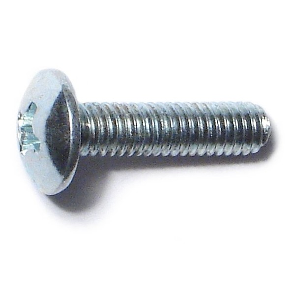 Midwest Fastener M4-0.70 x 16 mm Phillips Truss Machine Screw, Zinc Plated Steel, 50 PK 51596